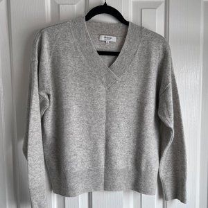 Madewell (Re)sponsible Cashmere V-Neck Sweater